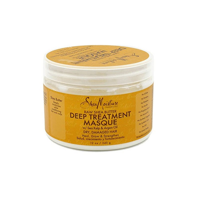 Shea Moisture Raw Shea Masque 12 Ounce Jar (354ml) (2