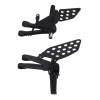 TCMT Driver Front Foot Pegs Bracket Fit For Honda CBR1000RR