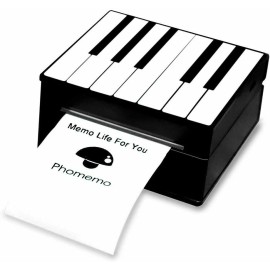 Phomemo PAPERANG Phomemo Mini Instant Portable Bluetooth Thermal Printer Pocket Sticker - Black Piano