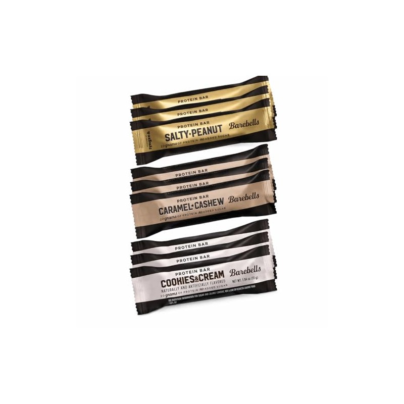 Barebells Protein Bars Variety Pack (9 Count) – Salty Peanut,