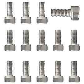 ZCLGOOD 20PCS M6-1.0 x 20mm Socket Head Cap Screws, Hex Allen Bolts, 304 Stainless Steel Machine Fasteners, Precision Thread, Silver Finish for Industrial Assembly