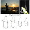 SING F LTD 140Pcs Rotating Slide Bait Hook Connectors Replacement