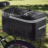 Cycle Trunk Bag - Rear Rack Bag Panniers with Reflector,Reflective