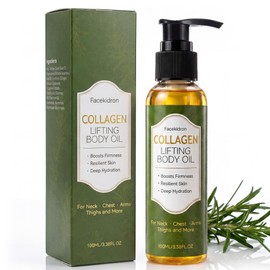 Collagen Lifting Body Oil for Skin, Hydrating Moisturizing Body Oil
