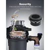 Garbage Disposal Parts for Insinkerator, 75499 Flex Coupler Replacement Parts
