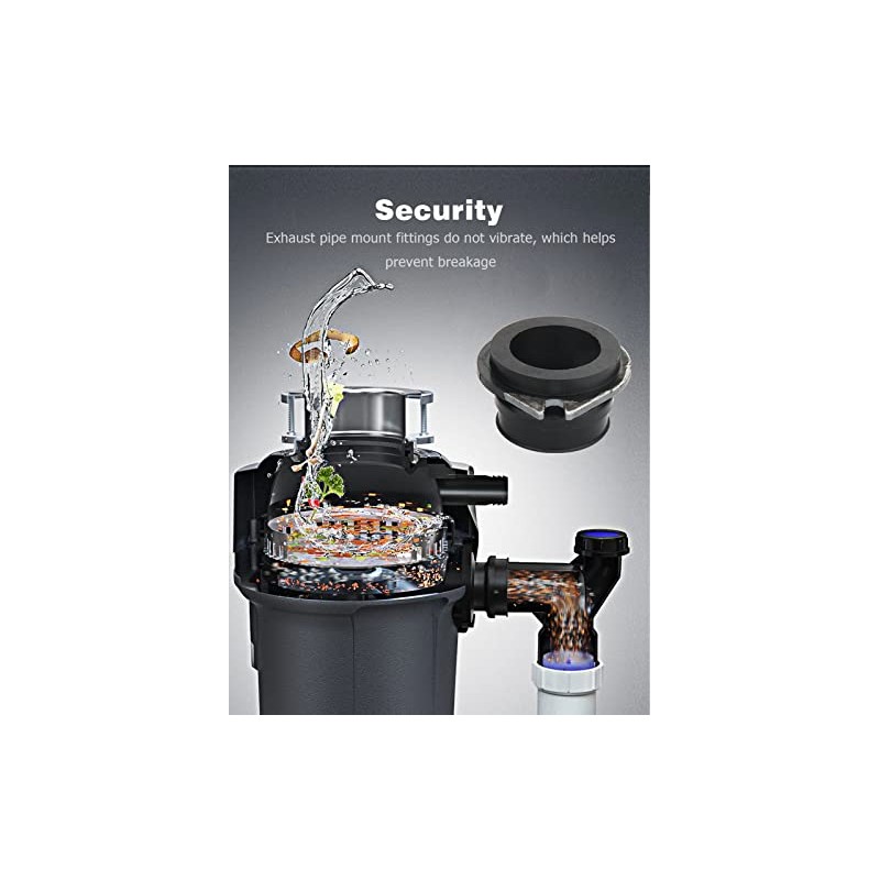 Garbage Disposal Parts for Insinkerator, 75499 Flex Coupler Replacement Parts