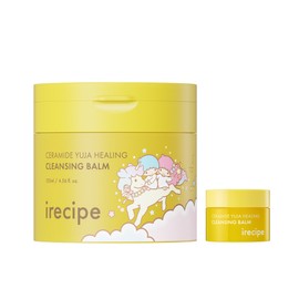 [Collaboration] iRecipe Blackhead Ceramide Yuzu Healing Cleansing Balm 135ml+10g, 1 pc / [콜라보] 아이레시피 블랙헤드 세라마이드 유자 힐링 클렌징 밤 135ml+10g, 1개