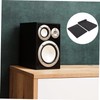 Kisangel 1 Set Acoustic Isolation Pads for Speakers Soundproof Sponge