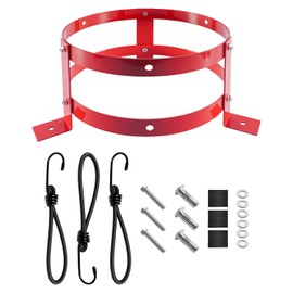 5 Gallon Bucket Holder, 11.6 Inch Diameter, Heavy Duty Aluminum Bucket Rack
