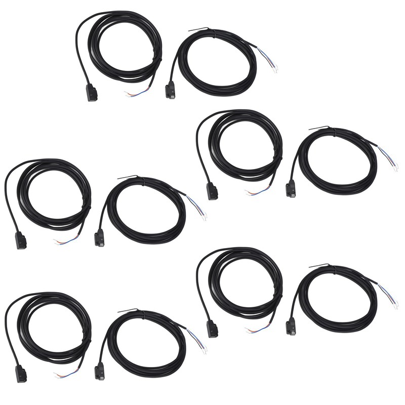 10 Set Photoelectric Sensor Through Beam Infrared Detection Switch DC1030V