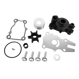 SLSRPMT 63D-W0078-01-00 Water Pump Impeller Repair Kit with Housing 63D-44311-00-00 for Yamaha Outboard 40 50 60 HP F40 F50 F60 C40 P40 C50 P50 Replace Sierra 18-3415 18-3434 63D-W0078-00-00