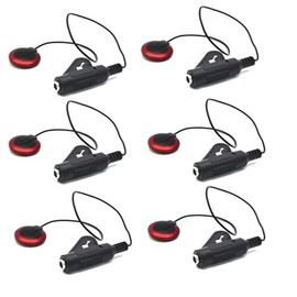 Acoustic Guitar Pickup Piezo Contact Microphone Self-Adhesive Pickups for Guitar, Violin, Viola, Cello, Banjo, Ukulele, Mandolin Kalimba and More (6 Pack-K01 Pickup)