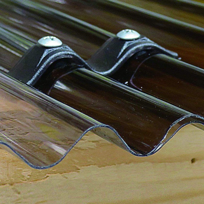 DAIDOHANT 45955 Corrugated Plate W Lock Bronze for Wood Base