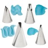 Wilton 4-Piece Ruffles Tip Set