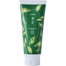 Rinren Head & Hair Mask, Matcha, 5.3 oz (150 g)