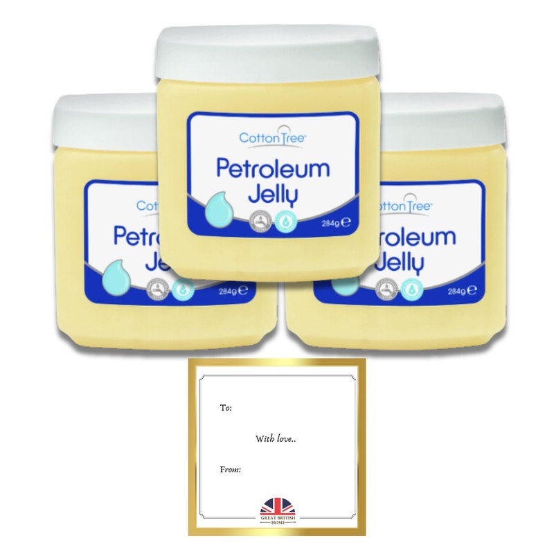 Cotton Tree Petroleum Jelly Large Tub 284g for Skin Protection