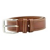 Conte Massimo Men's Belt Made of Genuine Leather, Black, Can