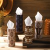 Yoande 4 Pack Car Tissue Holder with Facial Tissues Travel