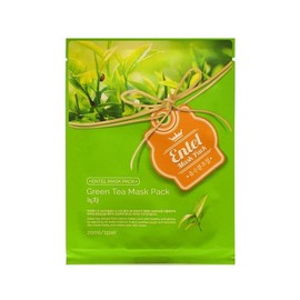 Entel Entel Green Tea Mask 1 Day 20ml Pack / 엔텔 앤텔 마스크 녹차 1일1 20ml 팩