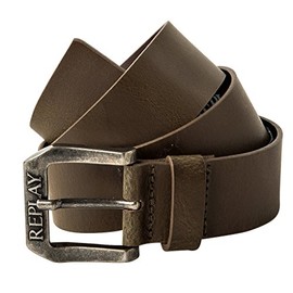 Replay Men's Belt (Am2417.000.a3001) - Brown (Dark Wood Brown 110), size: 90