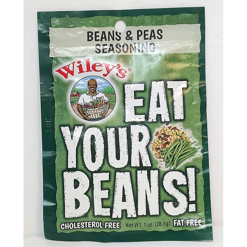 Wiley's Beans and Peas Seasonings -6 (SIX) Packets