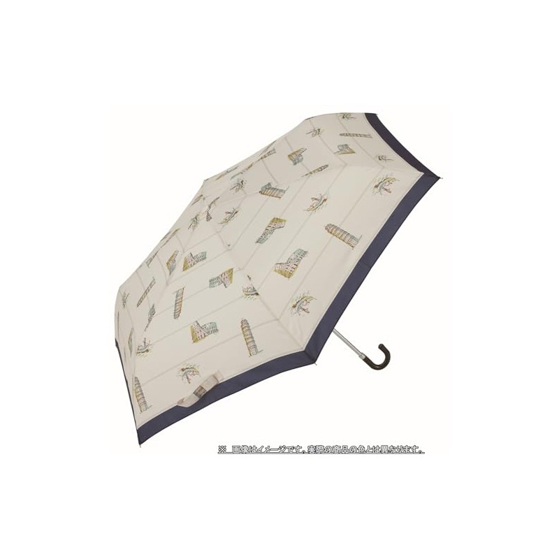 Miyajima 14030 Folding Umbrella, 21.7 inches (55 cm), Windproof Ribs,