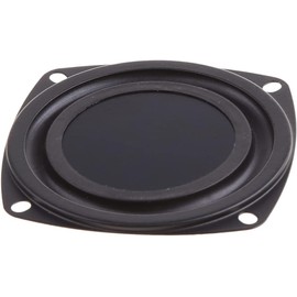 Cldaisy 2Pcs Black Woofer Radiator Bass Passive Speaker 3" Low Frequency Loudspeaker Diaphragm Guitars Speaker Accessories