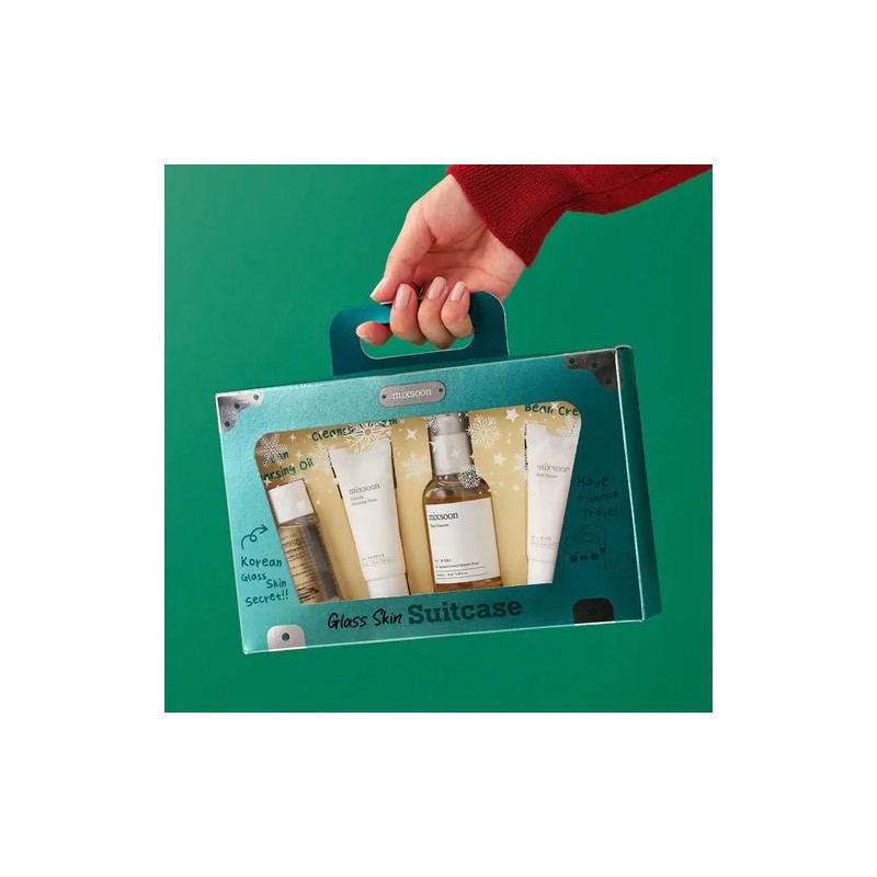 Mixsoon Set De Rutina 4 Pasos De Skincare Cosmética Coreana