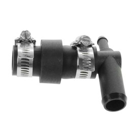 Molded Heater Hose Elbow Connector & Hose Clamps Compatible with 03-08 Mazda 6 3.0L