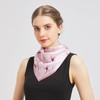 Aufeel 100% Real Mulberry Silk Women Small Square Neck Scarfs