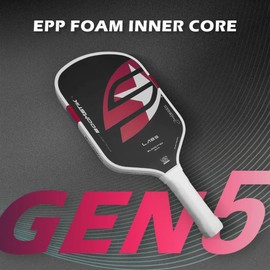 Toolzia Professional Carbon Fiber Pickleball Paddle - Thermoformed 16mm EPP Foam Core, Meets USAPA Specs
