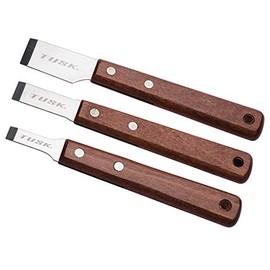 Tusk 3-Piece Gasket Scraper Kit | 10mm, 15mm, 23mm Sizes | Automotive Motorcycle Powersports Remove Old Gaskets, Silicone, Rust