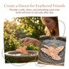 WAEKIYTL 99.99% Pure Copper Bird Bath Disk, 0.6mm Reinforced Triple-Point