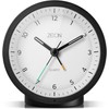 ZEON Round Analogue Alarm Clock with Light and Snooze Function,