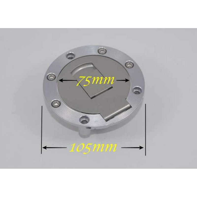 TradeWind Motorcycle Fuel Tank Cap Cover Lid Universal Repair 7
