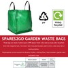 SPARES2GO Large Extra Strong Garden Waste Rubbish Bag Sack (120