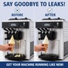 FixoTech Soft Serve Ice Cream Machine Parts, 15-Piece Replacement Kit