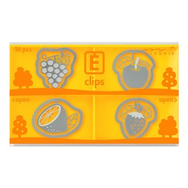 Midori Clip Etched Clips Fruit Pattern 43365006