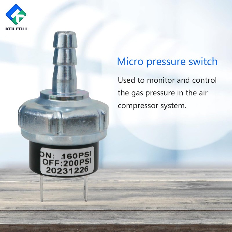 KOLEOLL N003990 Air Compressor Micro Pressure Switch Compatible with Dewalt