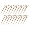 20Pcs Purse Flex Frame Internal Metal Retro DIY Coin Bag