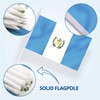 Anley Guatemala Mini Flag 12 Pack - Hand Held Small