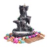 XUDREZ Mountain Waterfall Backflow Incense Burner, Incense Holder Censer with