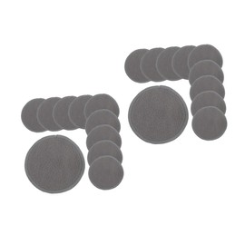 Ipetboom 26pcs Bamboo Fiber Reusable Makeup Remover Pads Face Cleansing Mat for Women Gentle Skin Wipes Toiletry Bag Cotton Mesh