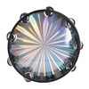 Radiant Tambourine Reflective Clear Crisp Sound Double Row Bell Drum