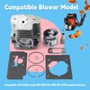 GLOXTED P100006300 Cylinder Piston Kit Replacement for Echo Model PB-8010