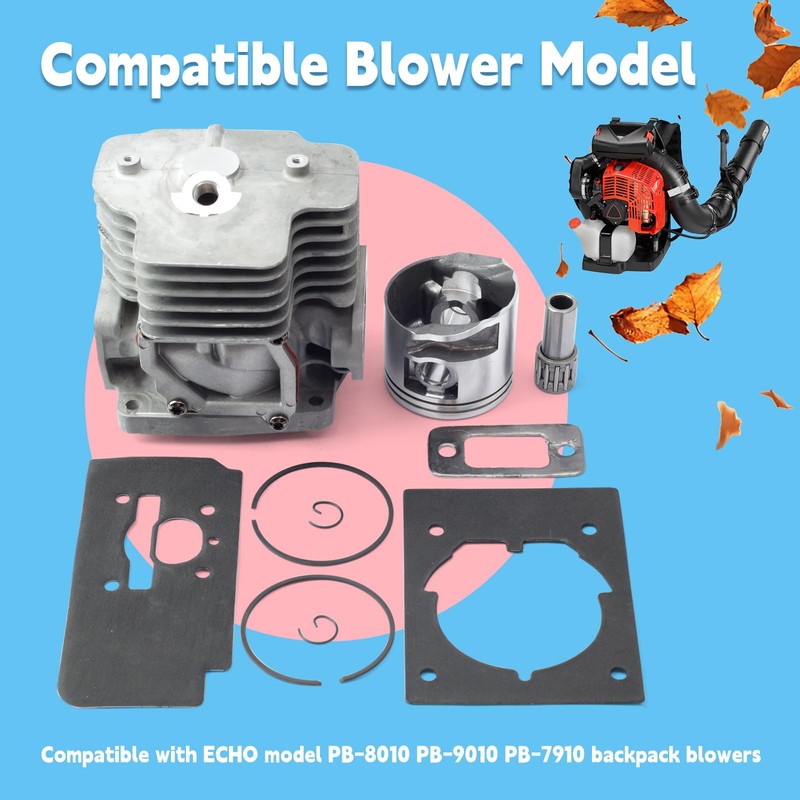 GLOXTED P100006300 Cylinder Piston Kit Replacement for Echo Model PB-8010