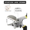 HOHXEN 22.5°-45° Angle Mitre Shear Cutter Multifunctional Scissors Quarter Round