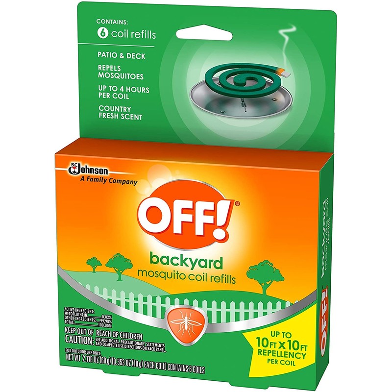 OFF! Mosquito Lamp Refills (6 Count (Pack of 1))