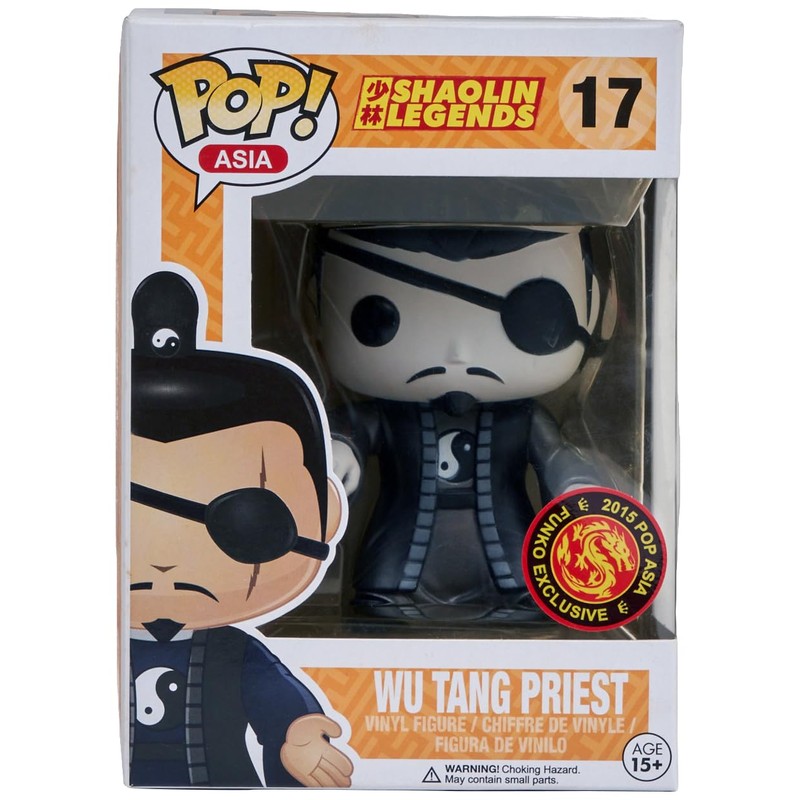 Funko Pop Asia Shaolin Legends Wu Tang Priest Exclusive Vinyl