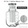 Cold Brew Coffee Filter for 1 Gallon Mason Jars, Made